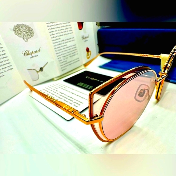 👑Chopard SCHF74, 01 8FCX ‼️Titanium 🩷Gorgeous, made in Italy 🇮🇹‼️ - Picture 5 of 16